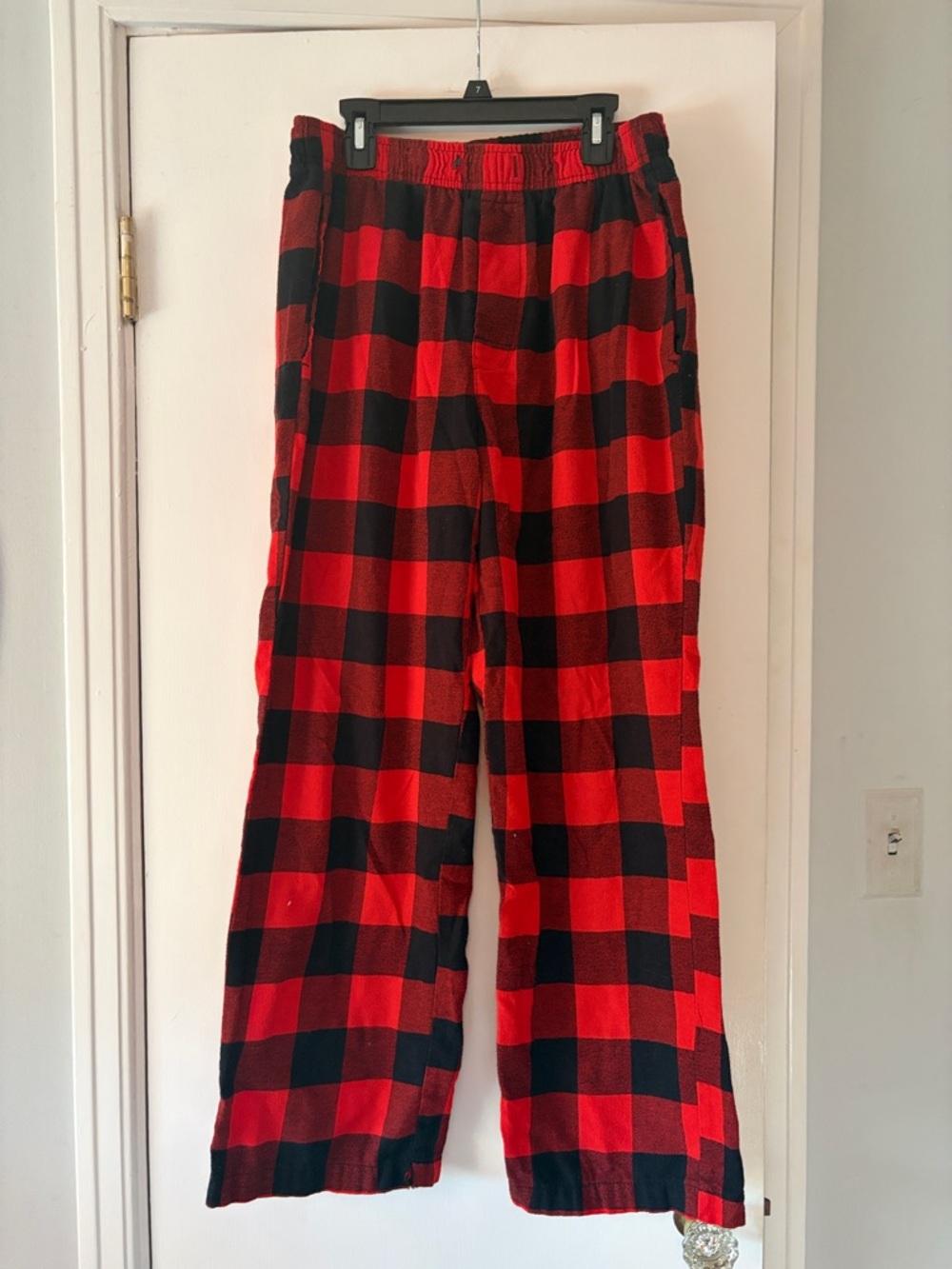 Sonoma Red and Black Plaid Lounge Pants